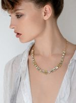 Necklace By Mariana Woman Charming Butterflies AB and Moonlight Swarovski Crystals - Image 3