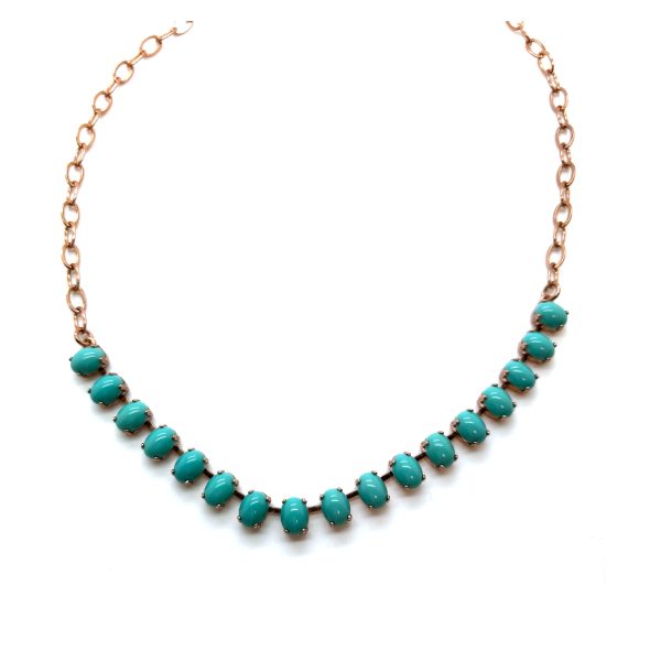 Necklace by Mariana Woman Timeless Turquoise Swarovski Crystals