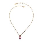 Necklace Pendant by Mariana Woman Lovely Light Rose Swarovski Crystals - Image 2