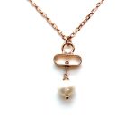 Necklace Pendant by Mariana Exquisite Pearl Mineral Swarovski Crystals