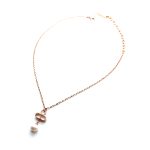 Necklace Pendant by Mariana Exquisite Pearl Mineral Swarovski Crystals - Image 2
