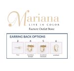 Necklace By Mariana Woman Elegant Clear, AB and Silver Night Swarovski Crystals - Image 7