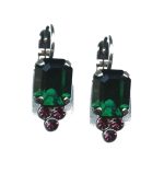 Earrings By Mariana Woman Charming Topaz and Jonquil Yellow Swarovski Crystals - Image 2