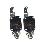 Earrings By Mariana Woman Charming Heliotrope and Crystal Swarovski Crystals