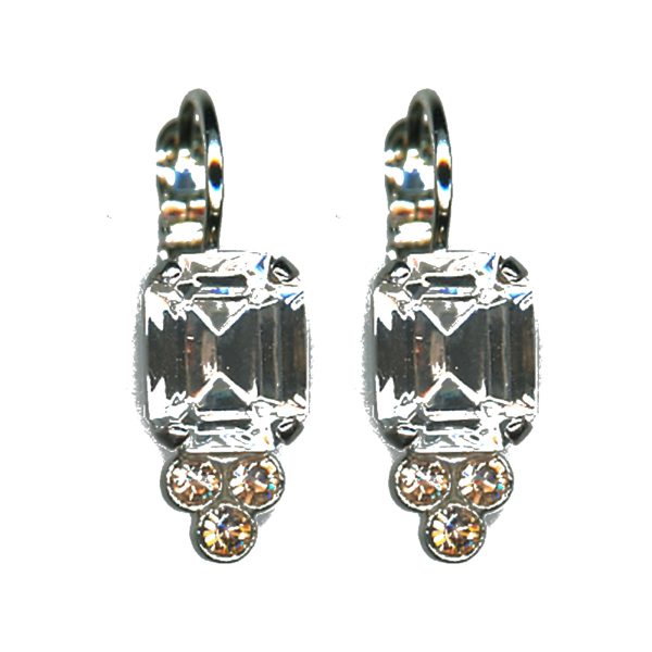 Earrings By Mariana Woman Lovely Opal and Golden Shadow Swarovski Crystals