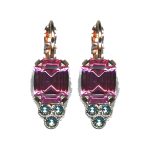 Earrings By Mariana Woman Fashionable Opal and Rose Swarovski Crystals