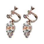 Earrings By Mariana Woman Stylish Crystals: White Patina and AB Swarovski Crystals - Image 2