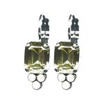 Earrings By Mariana Woman Refined Opal and Chrysolite Swarovski Crystals