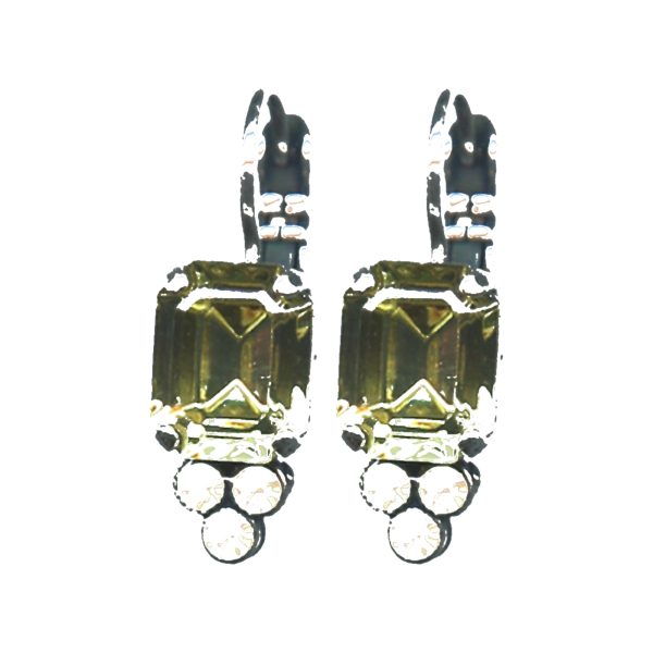 Earrings By Mariana Woman Refined Opal and Chrysolite Swarovski Crystals