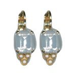 Earrings By Mariana Woman Romantic Pearl and 001 (crystal) Swarovski Crystals - Image 2