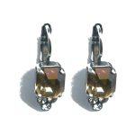 Earrings By Mariana Woman Captivating Blue and Crystal Swarovski Crystals - Image 2