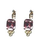Earrings By Mariana Woman Striking Jade Swarovski Crystals - Image 2