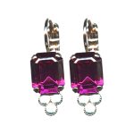 Earrings By Mariana Woman Captivating Turquoise and Fuchsia Swarovski Crystals