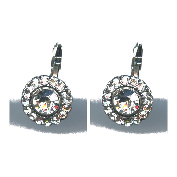 Earrings By Mariana Woman Fashionable Clear Swarovski Crystals