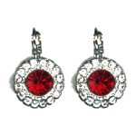 Earrings By Mariana Woman Stunning Crystal and Siam Swarovski Crystals