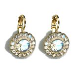 Earrings By Mariana Woman Dazzling Clear and Moonlight Swarovski Crystals - Image 2