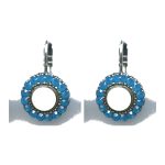 Earrings By Mariana Woman Captivating Opal and Royal Blue Swarovski Crystals - Image 2