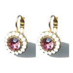 Earrings By Mariana Woman Beautiful Opal Swarovski Crystals