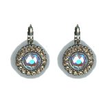 Earrings By Mariana Woman Feminine Pearl and Moonlight Swarovski Crystals
