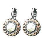 Earrings By Mariana Woman Lovely Cobalt Swarovski Crystals - Image 2