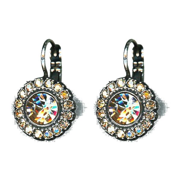 Earrings By Mariana Woman Exquisite Golden Shadow Swarovski Crystals