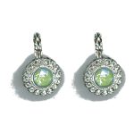 Earrings By Mariana Woman Exquisite Chrysolite Swarovski Crystals - Image 2