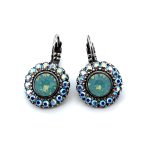 Earrings By Mariana Woman Modern Opal and Paradise Swarovski Crystals - Image 3