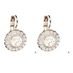 Earrings By Mariana Woman Eye-Catching Quartz Swarovski Crystals