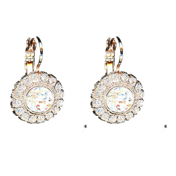 Earrings By Mariana Woman Eye-Catching Quartz Swarovski Crystals