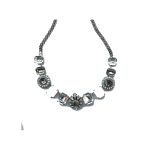 Necklace By Mariana Woman Elegant Pearl, Clear and Opal Swarovski Crystals
