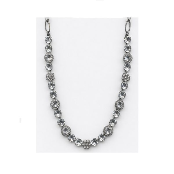 Necklace By Mariana Woman Charming Clear Swarovski Crystals