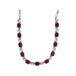 Necklace By Mariana Woman Beautiful Crystal and Siam Swarovski Crystals