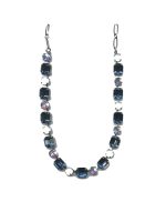Necklace By Mariana Woman Timeless Montana Blue and White Opal Swarovski Crystals
