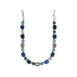 Necklace By Mariana Woman Stunning Green Opal and Blue Zircon Swarovski Crystals