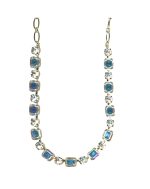 Necklace By Mariana Woman Refined White Patina, AB, and Clear Swarovski Crystals