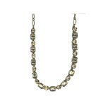 Necklace By Mariana Woman Stylish Golden Shadow Swarovski Crystals
