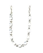 Necklace By Mariana Woman Timeless Cream Pearl and White Opal Swarovski Crystals