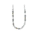 Necklace By Mariana Woman Chic Topaz and and Moonlight Swarovski Crystals