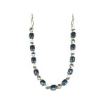 Necklace By Mariana Woman Graceful Pearl and Ivory Swarovski Crystals