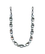 Necklace By Mariana Woman Refined Shell Mineral and Opal Swarovski Crystals