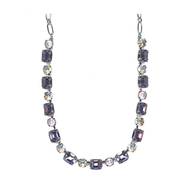 Necklace By Mariana Woman Chic Peach and Champagne Swarovski Crystals