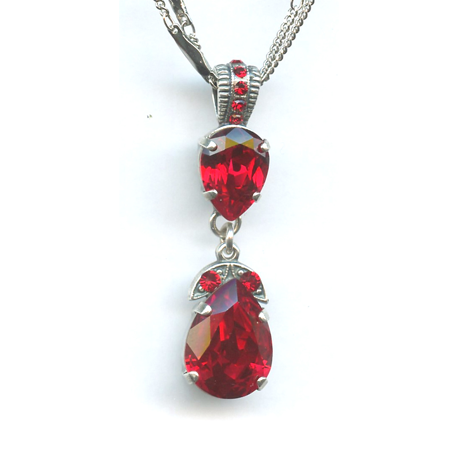 N-5032-4-208208-SP Pendant By Mariana Woman Delicate Siam Swarovski Crystals - Image 1