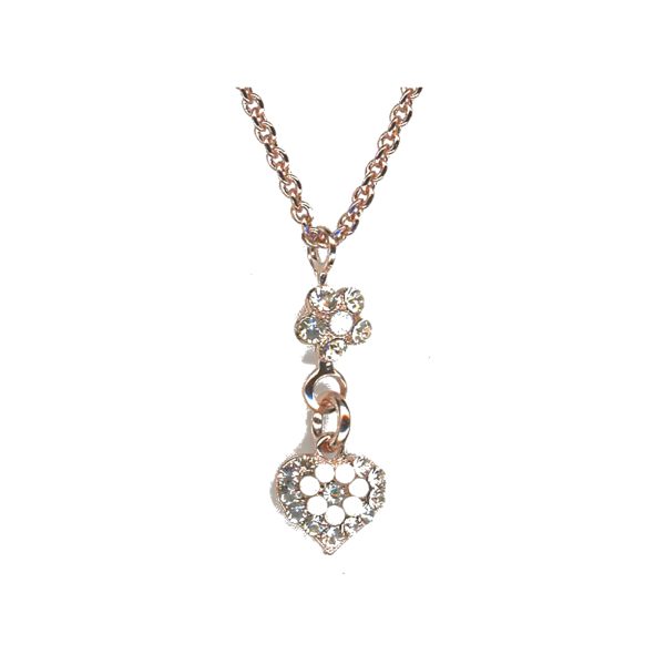 Pendant By Mariana Woman Refined Opal and Golden Shadow Swarovski Crystals