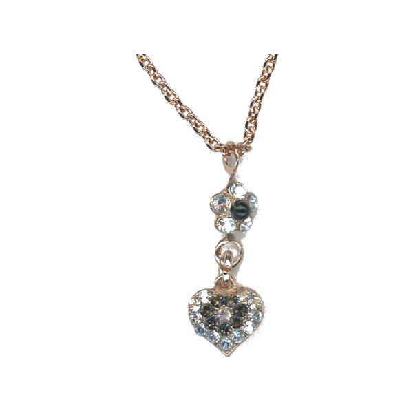 Pendant By Mariana Woman Refined Clear and Silver Night Swarovski Crystals