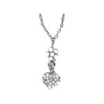 Pendant By Mariana Woman Refined Opal and Clear and Crystal AB Swarovski Crystals