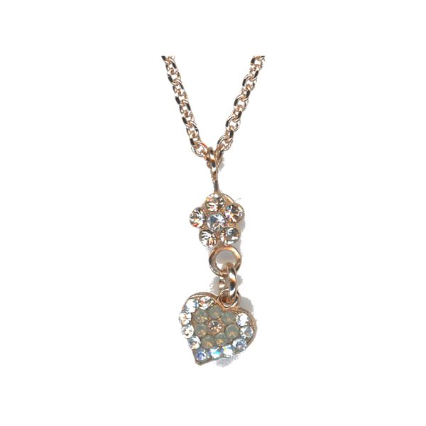 Pendant By Mariana Woman Refined Opal and Golden Shadow Swarovski Crystals