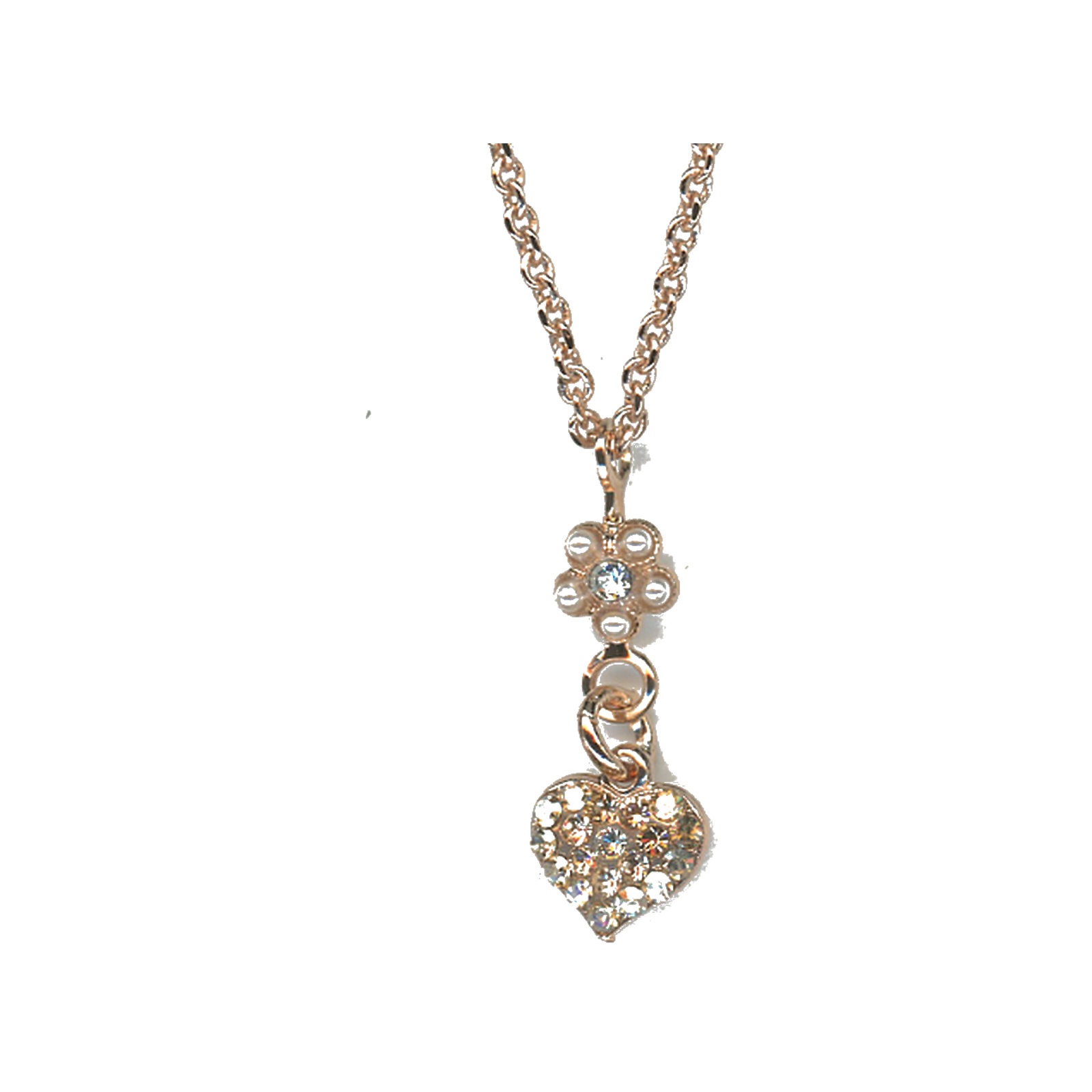 N-5322-9-1132-YG Pendant By Mariana Woman Refined Pearl and Golden Shadow Swarovski Crystals - Image 1
