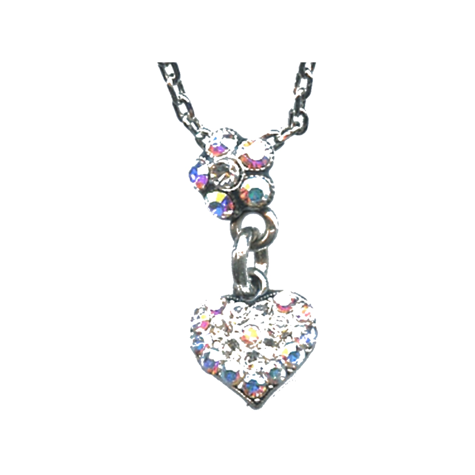 N-5322-9-1AB001-SP Pendant By Mariana Woman Refined Silk AB and Clear Swarovski Crystals - Image 1