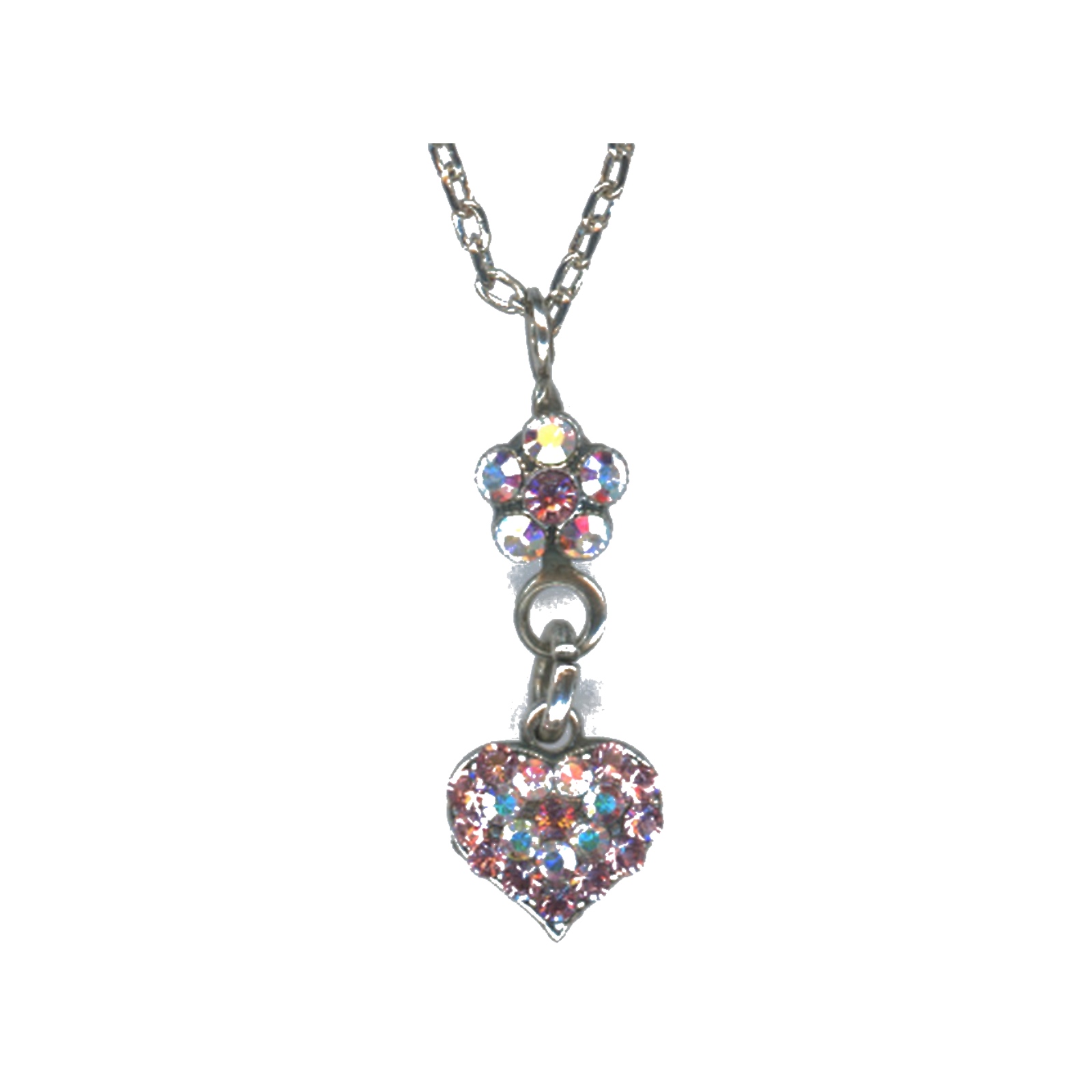 N-5322-9-1AB223-SP Pendant By Mariana Woman Refined Light Rose and Crystal AB Swarovski Crystals - Image 1