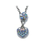 Pendant By Mariana Woman Refined Lt.sappire AB Swarovski Crystals - Image 2